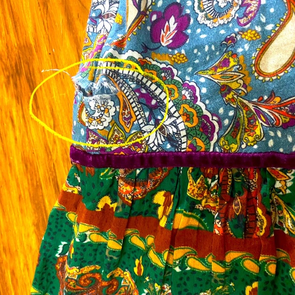 Bohemian Paisley Maxi Skirt - Multicolor - Picture 3 of 11